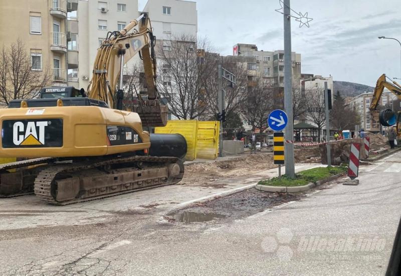 Obratite pozornost na signalizaciju - Radovi u Mostaru: Obratite pozornost na signalizaciju